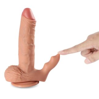 Austin Dildo con 10 Modos de Vibración y Estimulador de Clítoris
