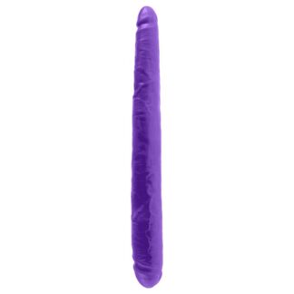 Dildo Doble 40,6 cm Púrpura