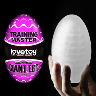 Masturbador Masculino Giant Egg Ripples Edition Púrpura