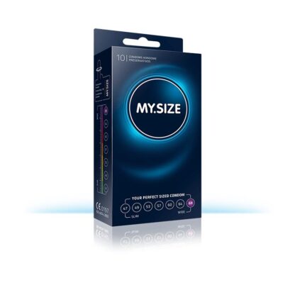 My Size Preservativo Natural de Látex Talla 69 Caja de 10 Unidades