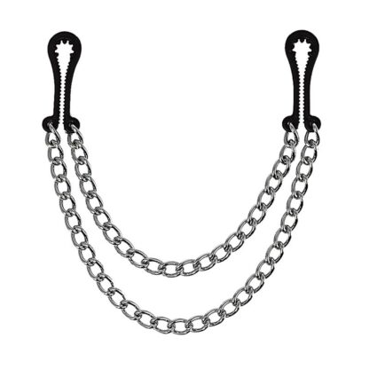 Rimba Bondage Play Pinzas para Pezones de Metal sin Níquel